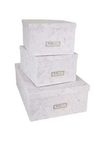 Bigso Box Of Sweden Aufbewahrungsboxen Inge, 3er-Set