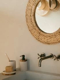 Andrea House Seifenspender Laura Mit Holz-Dekor 7 Andrea House Seifenspender Laura Mit Holz-Dekor – Bild 5