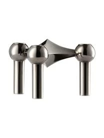 Kerzenhalter Stoff Nagel, 3-er Set 6 Kerzenhalter Stoff Nagel, 3-er Set – Bild 4