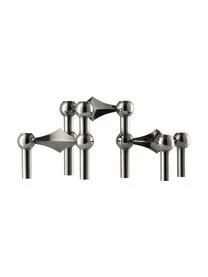 Kerzenhalter Stoff Nagel, 3-er Set 3 Kerzenhalter Stoff Nagel, 3-er Set